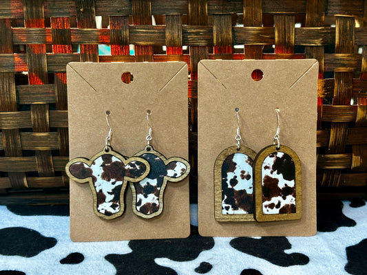 Cowhide Dangles