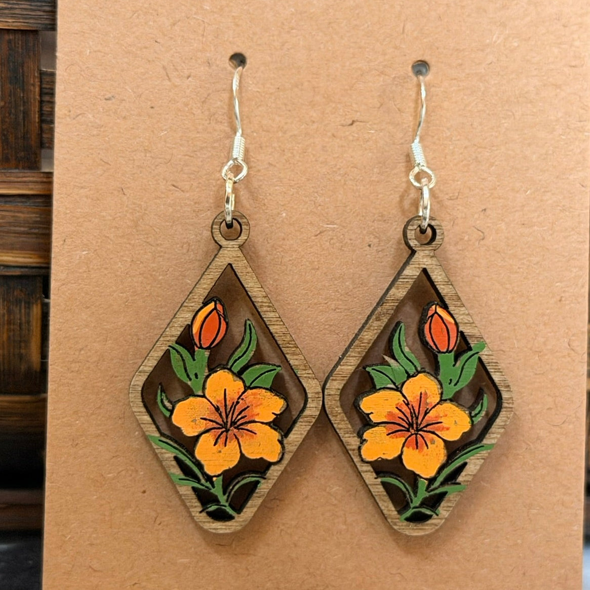 Orange Floral