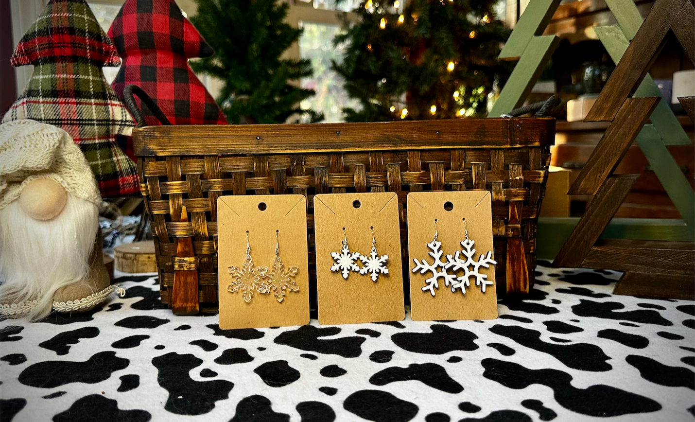 Snowflake Earrings