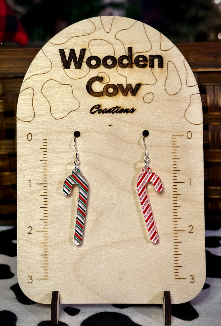 Candy Cane Earrings