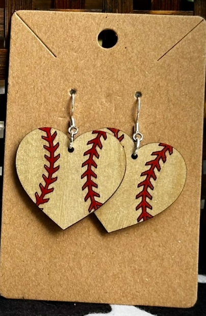 Baseball/Softball Hearts